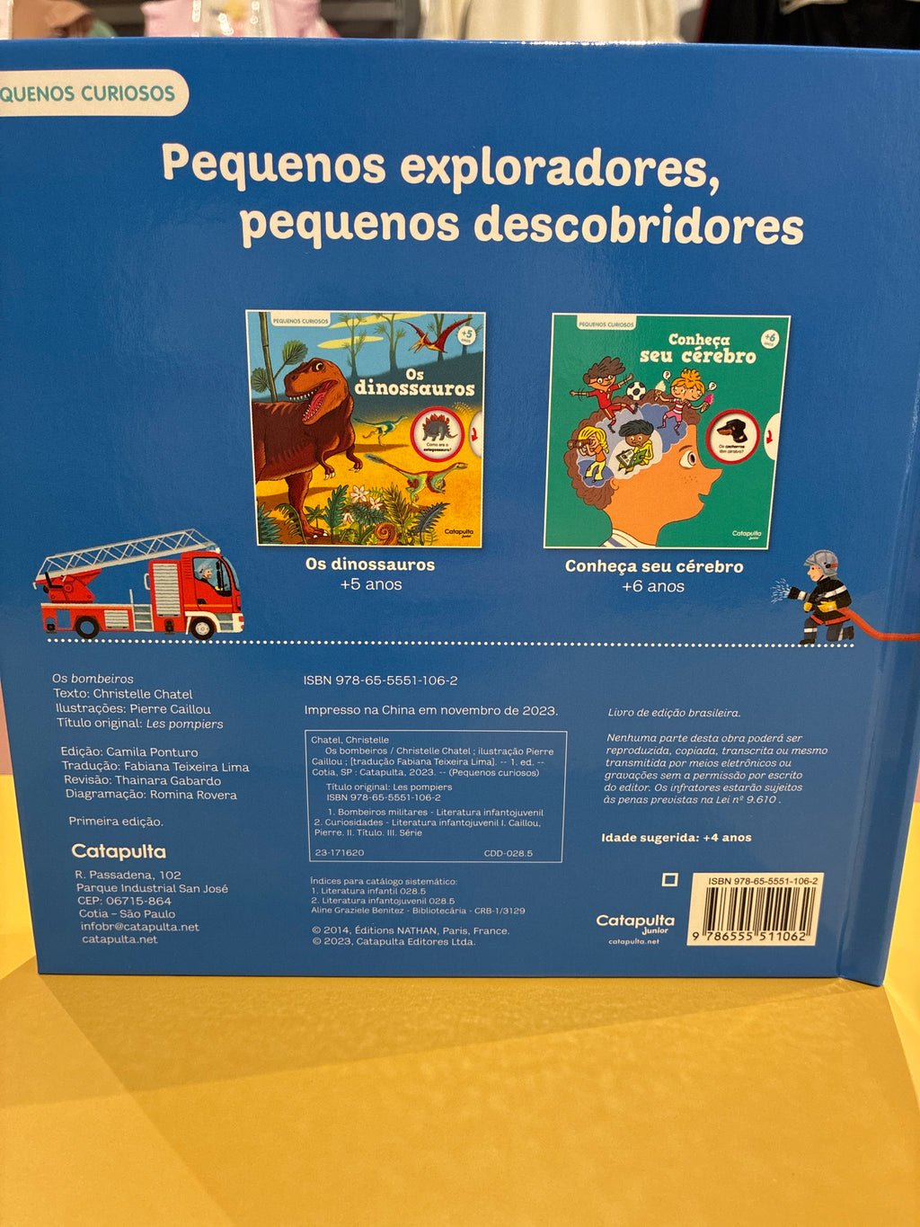 Pequenos curiosos: Os Bombeiros