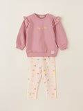 Conjunto para Bebê Rosa Astral Bugbee