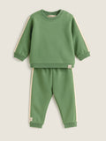 Conjunto em Moletom Verde Musgo Bugbee