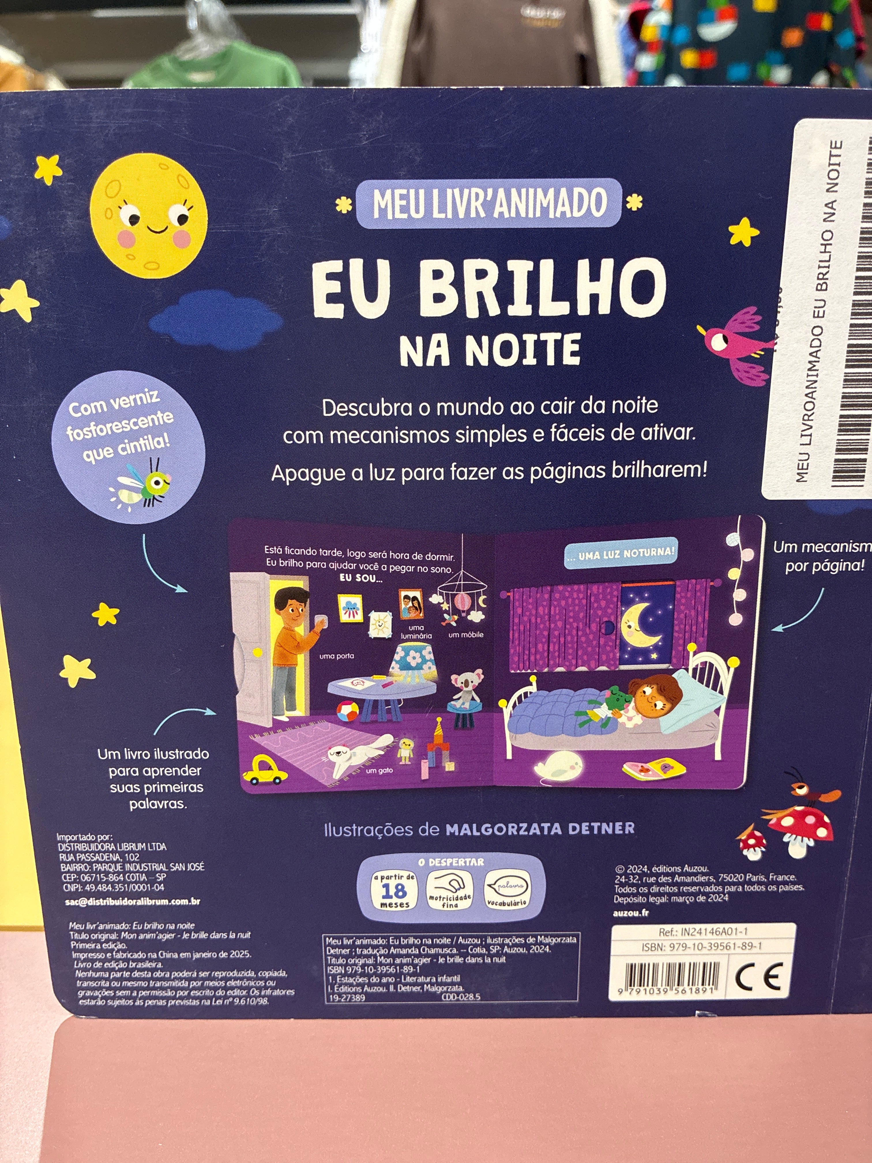 Meu Livro Animado: Eu brilho na noite