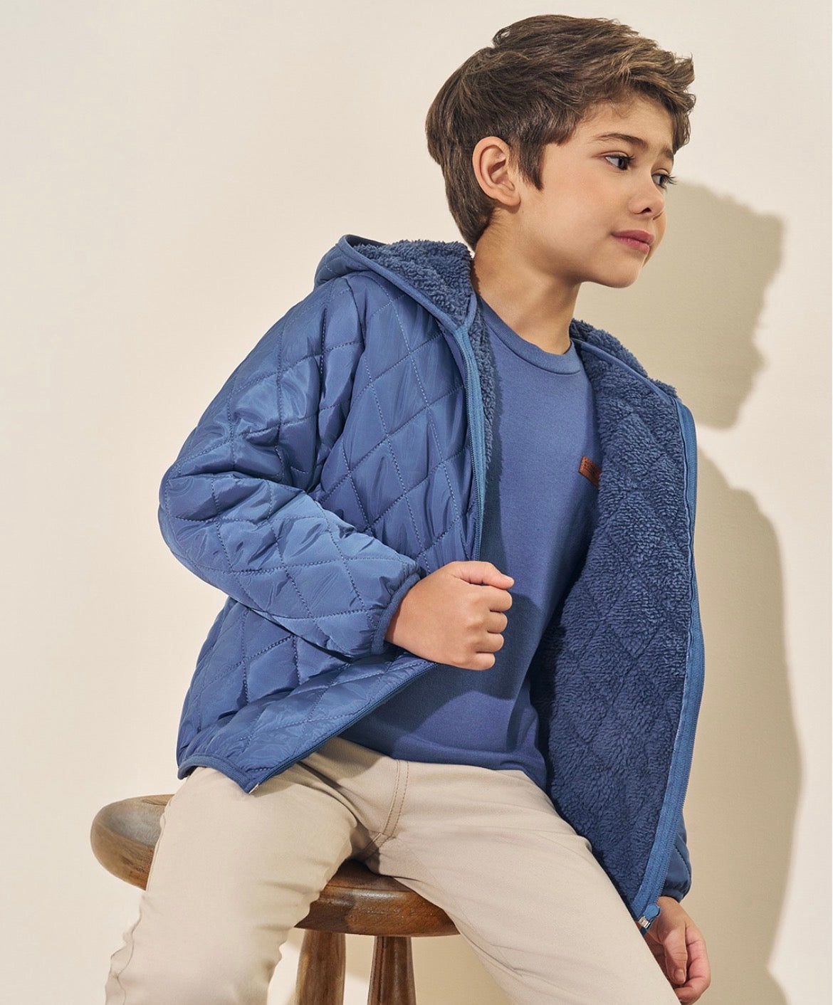 Jaqueta Azul Denim Divertto