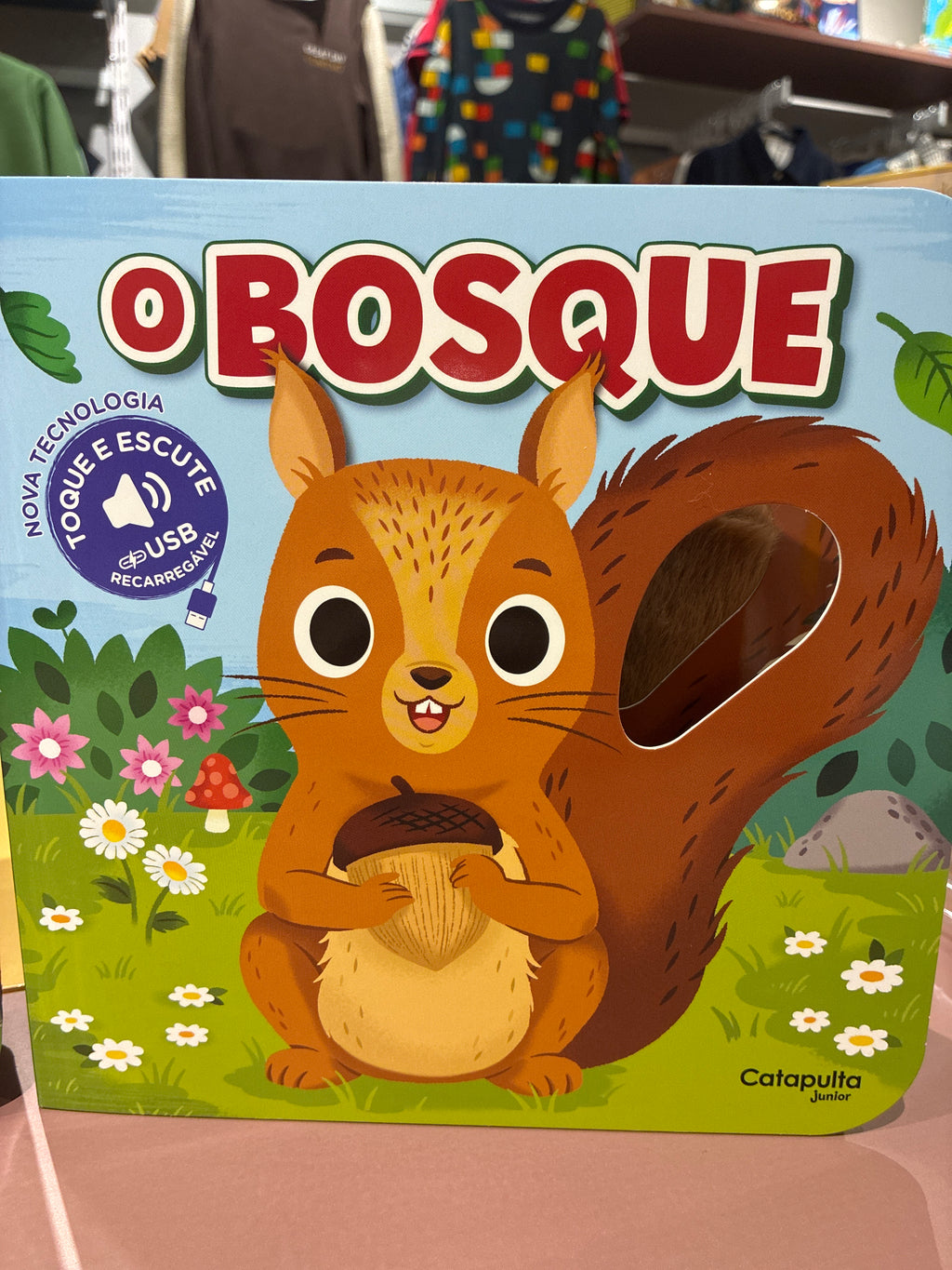 Livro para Bebês Toque e Escute (USB)