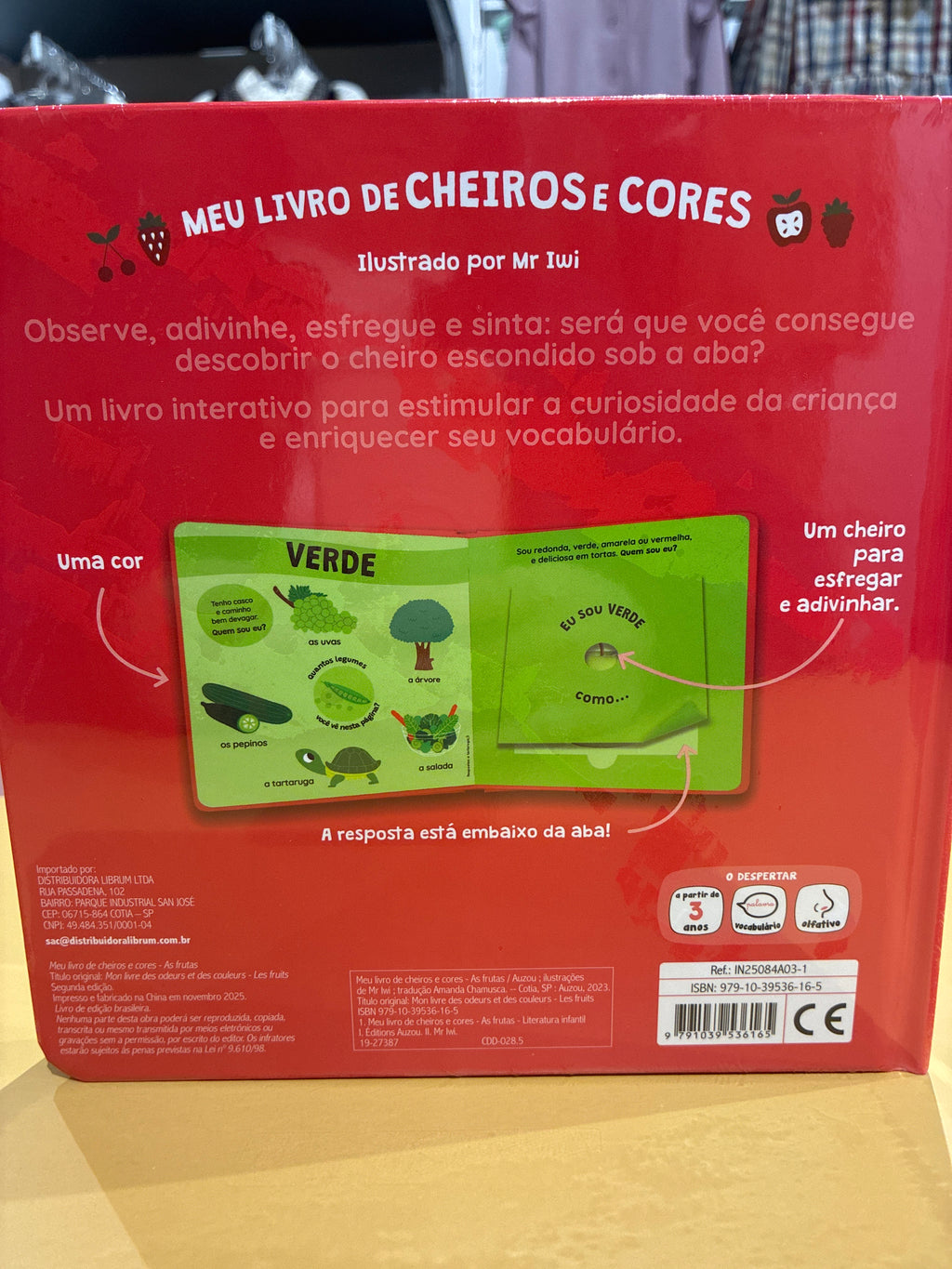Meu livro de cheiros e cores: As frutas