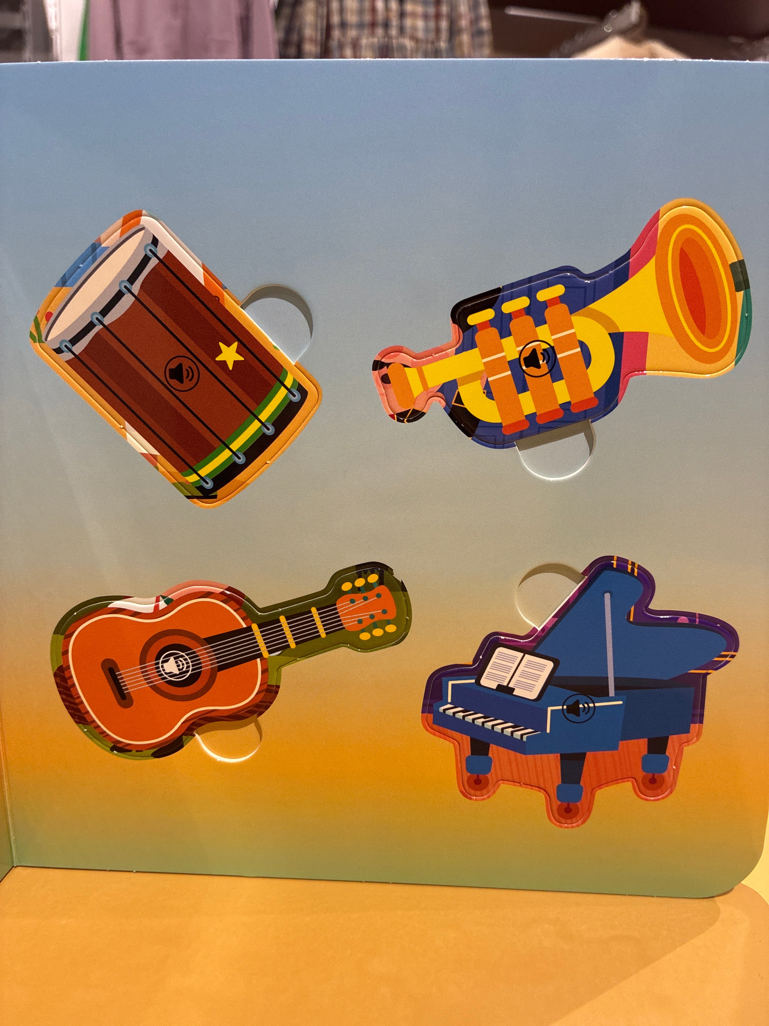 Encaixa e escuta: Os instrumentos musicais (USB)