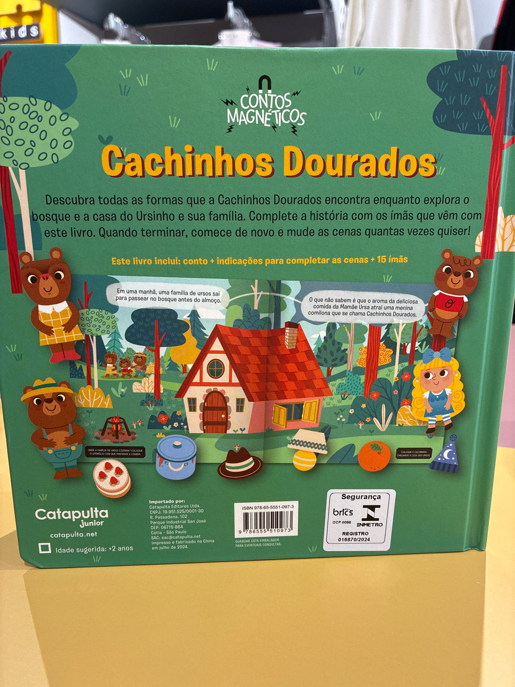 Contos magnéticos : Cachinhos Dourados