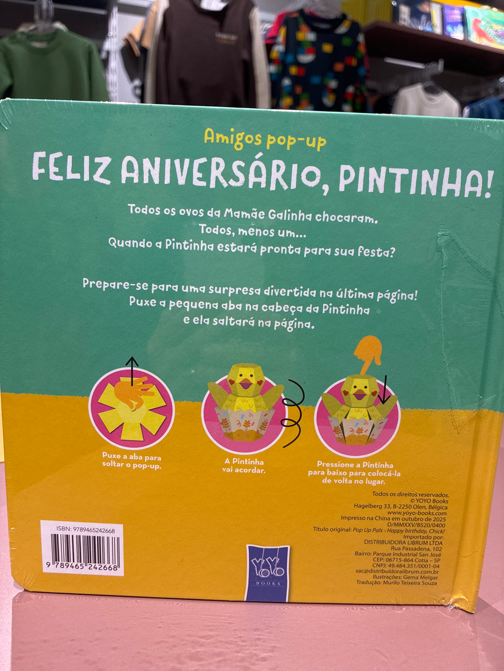 Amigos Pop-Up: Feliz aniversário, Pintinha!