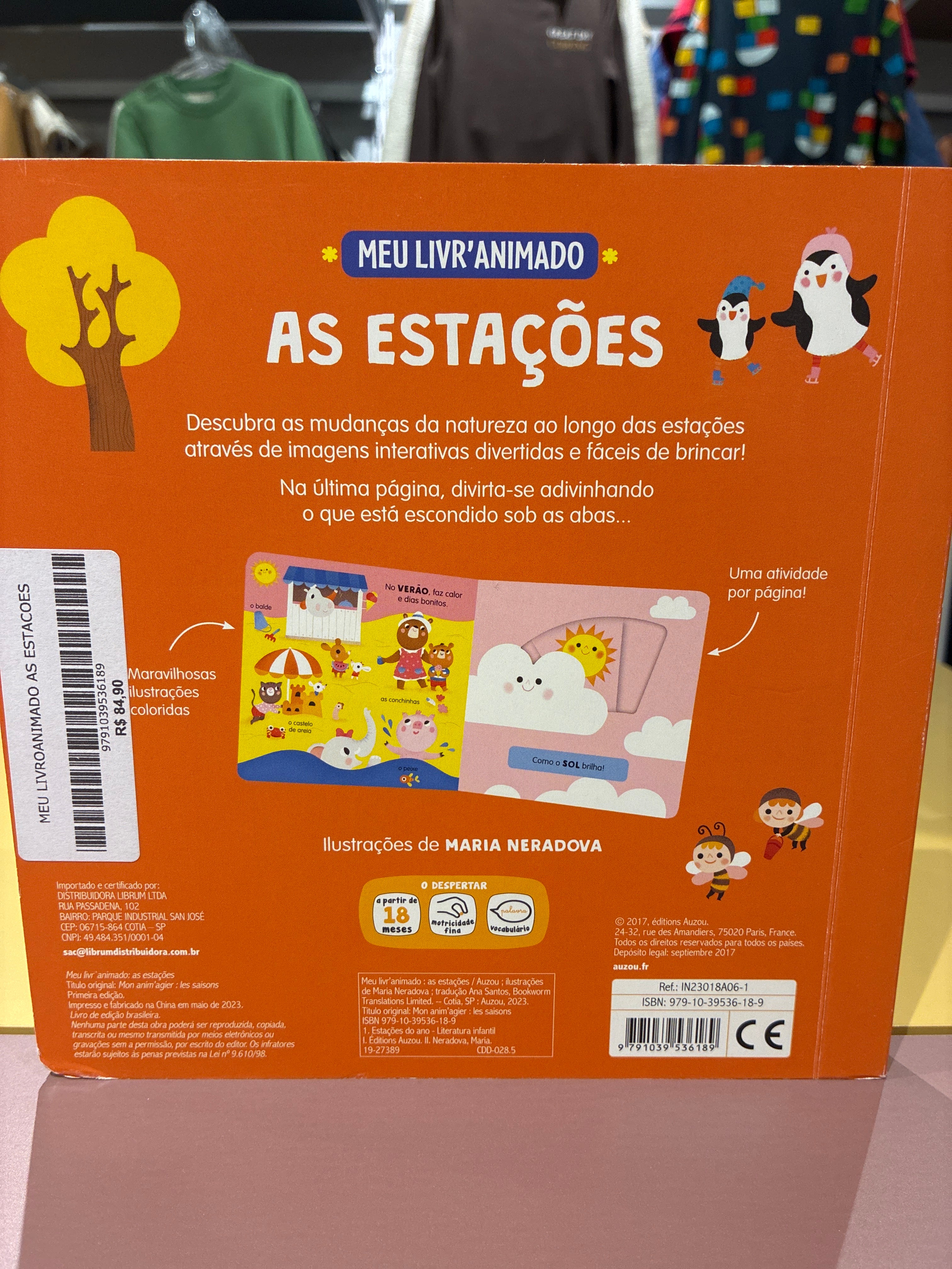 Meu Livro Animado: As Estações