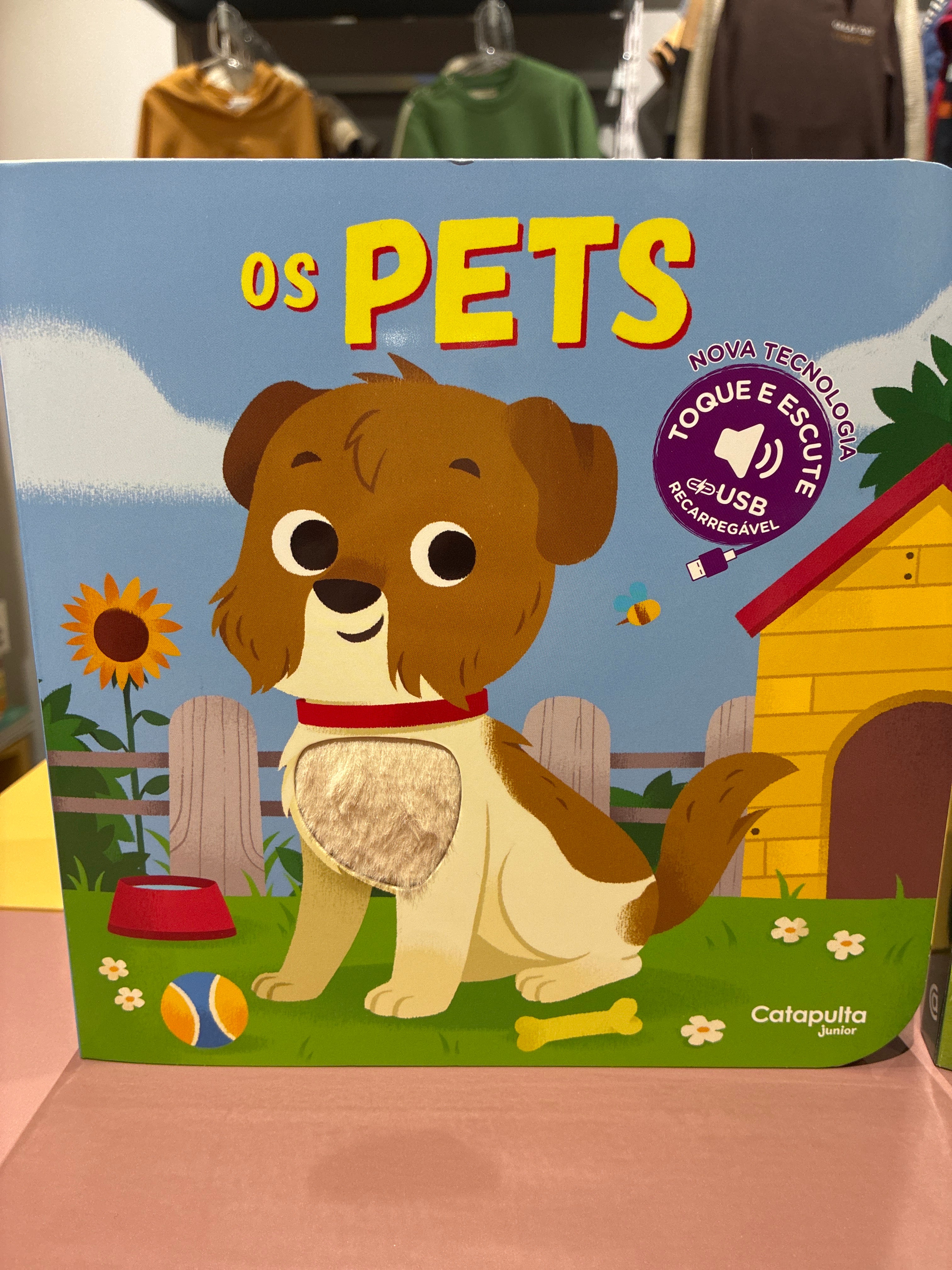 Livro para Bebês Toque e Escute (USB)