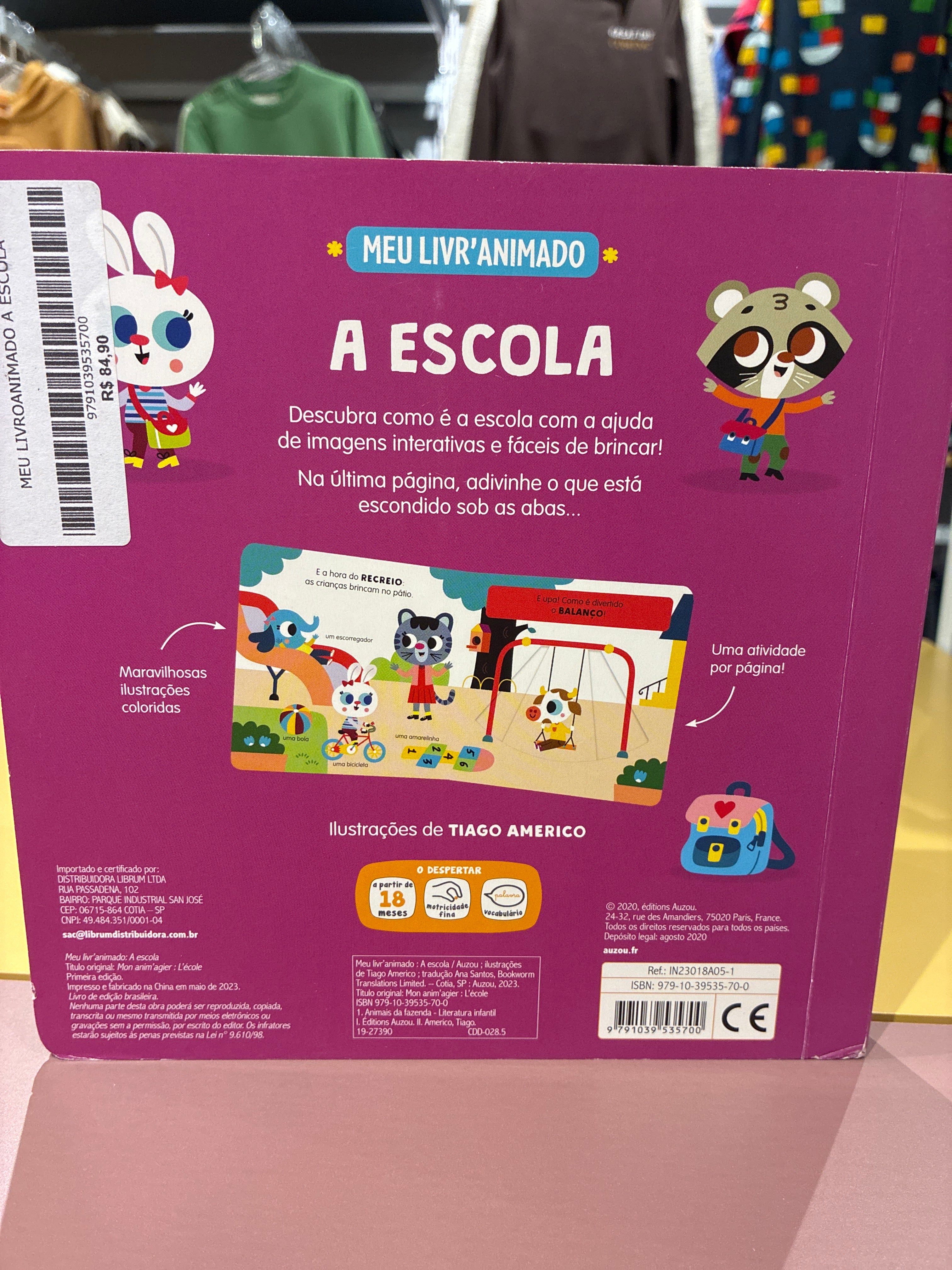 Meu Livro Animado: A Escola