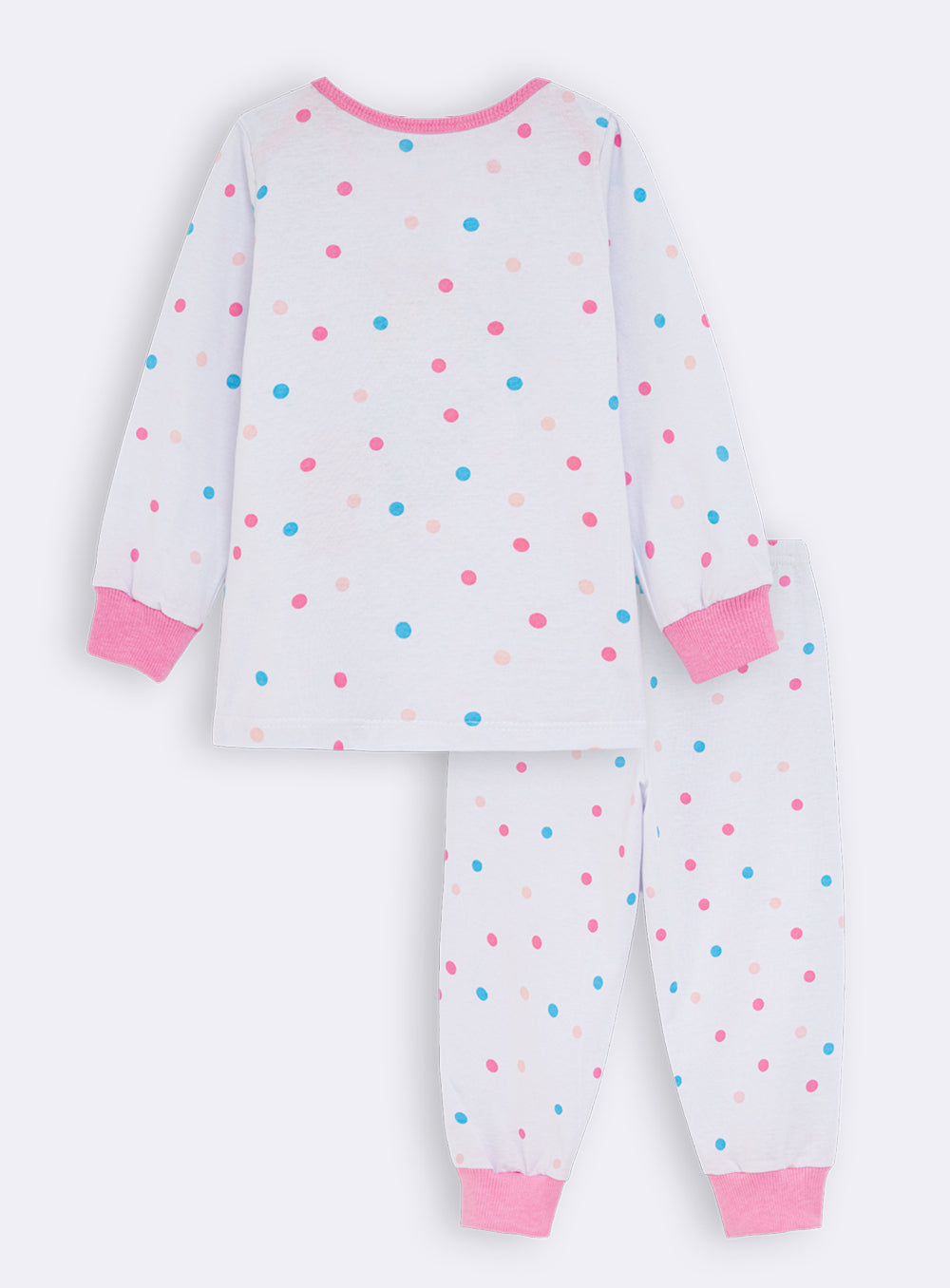 Pijama Manga Longa Bebê Bia Dots Veggi