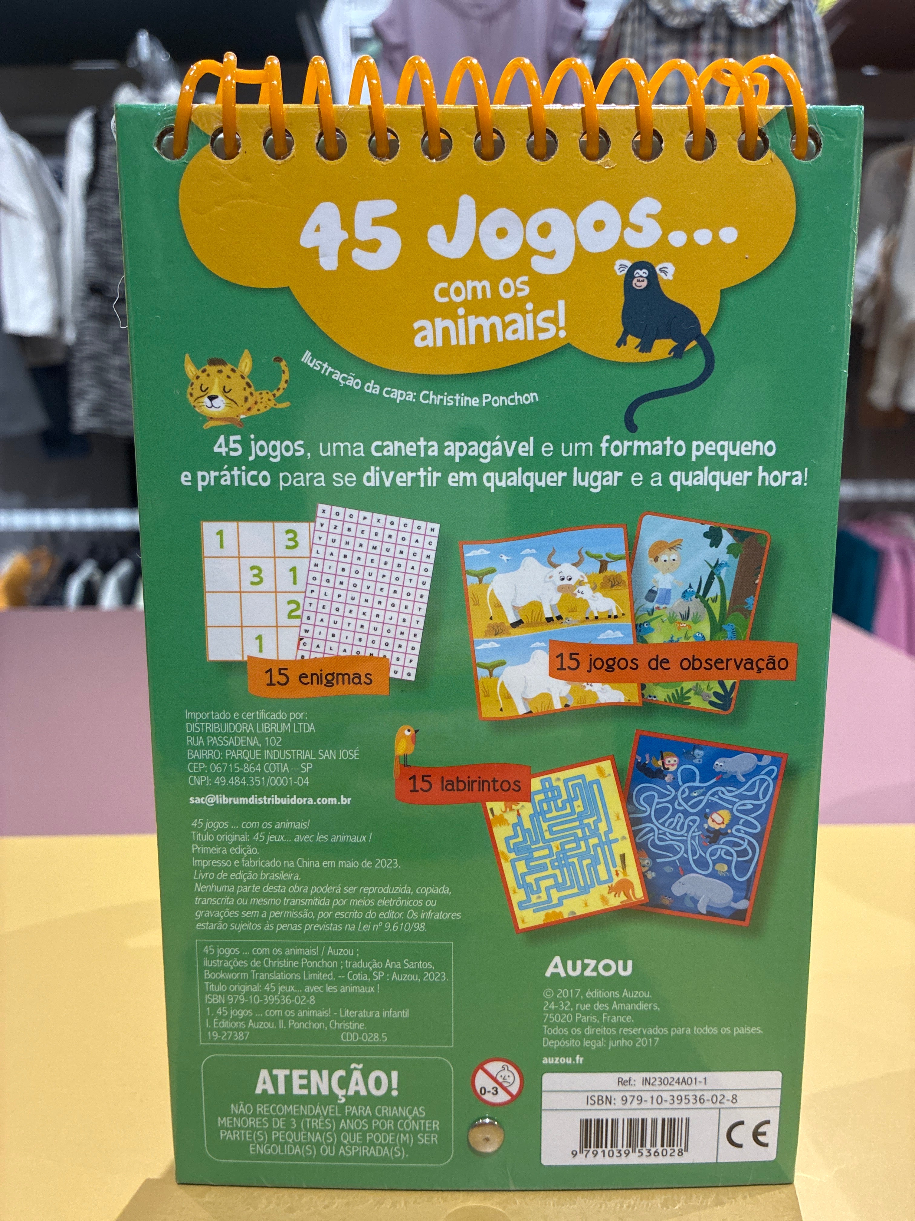 45 jogos com os animais