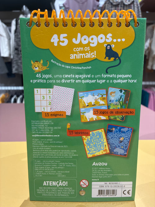 45 jogos com os animais