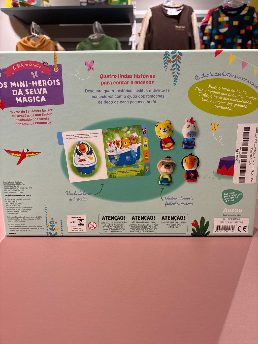 A Fábrica de histórias: Os Mini-Heróis da selva mágica