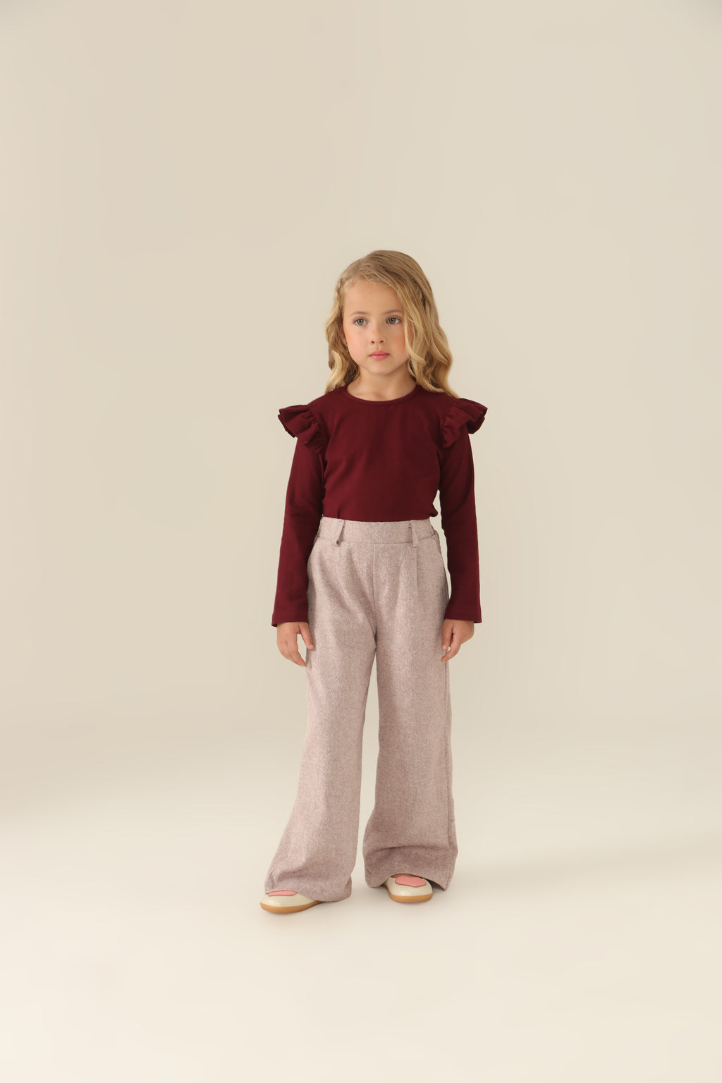 Blusa Isadora Bordô Petit Môme