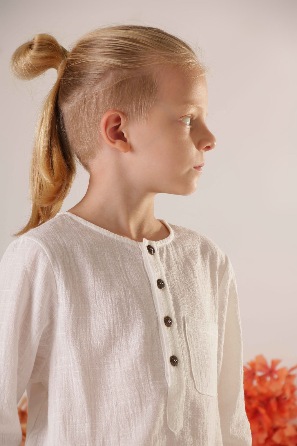 Camisa Pedro Branca Petit Môme
