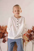 Camisa Pedro Branca Petit Môme