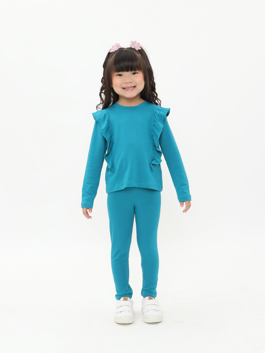Conjunto Anastácia Azul Índigo Petit Môme