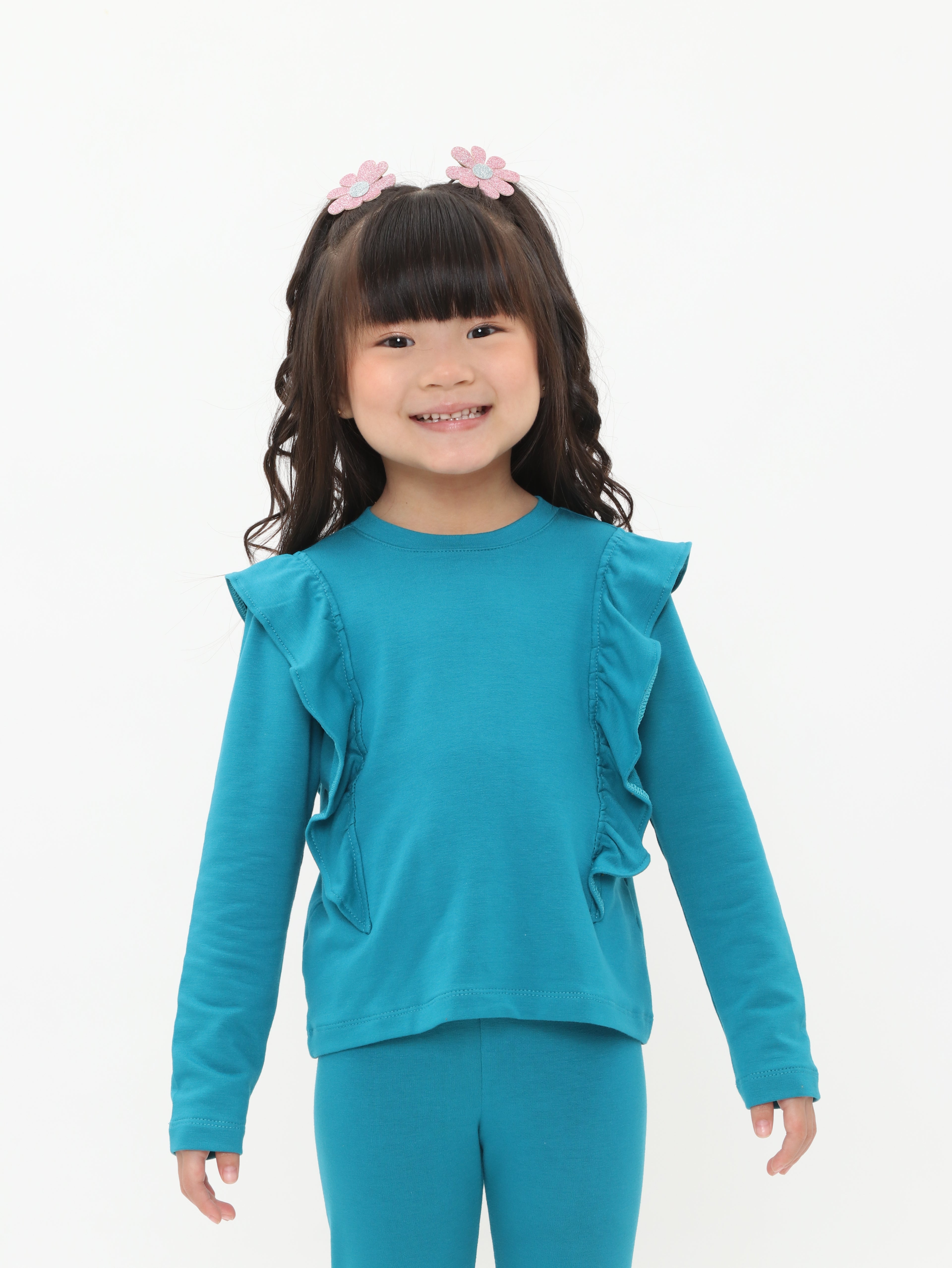 Conjunto Anastácia Azul Índigo Petit Môme
