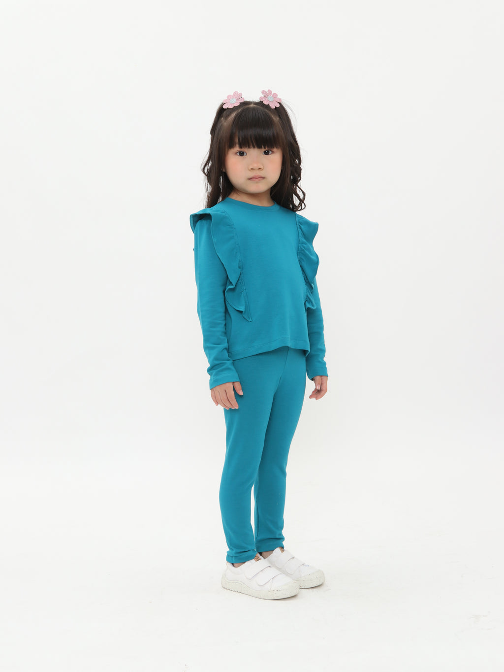 Conjunto Anastácia Azul Índigo Petit Môme