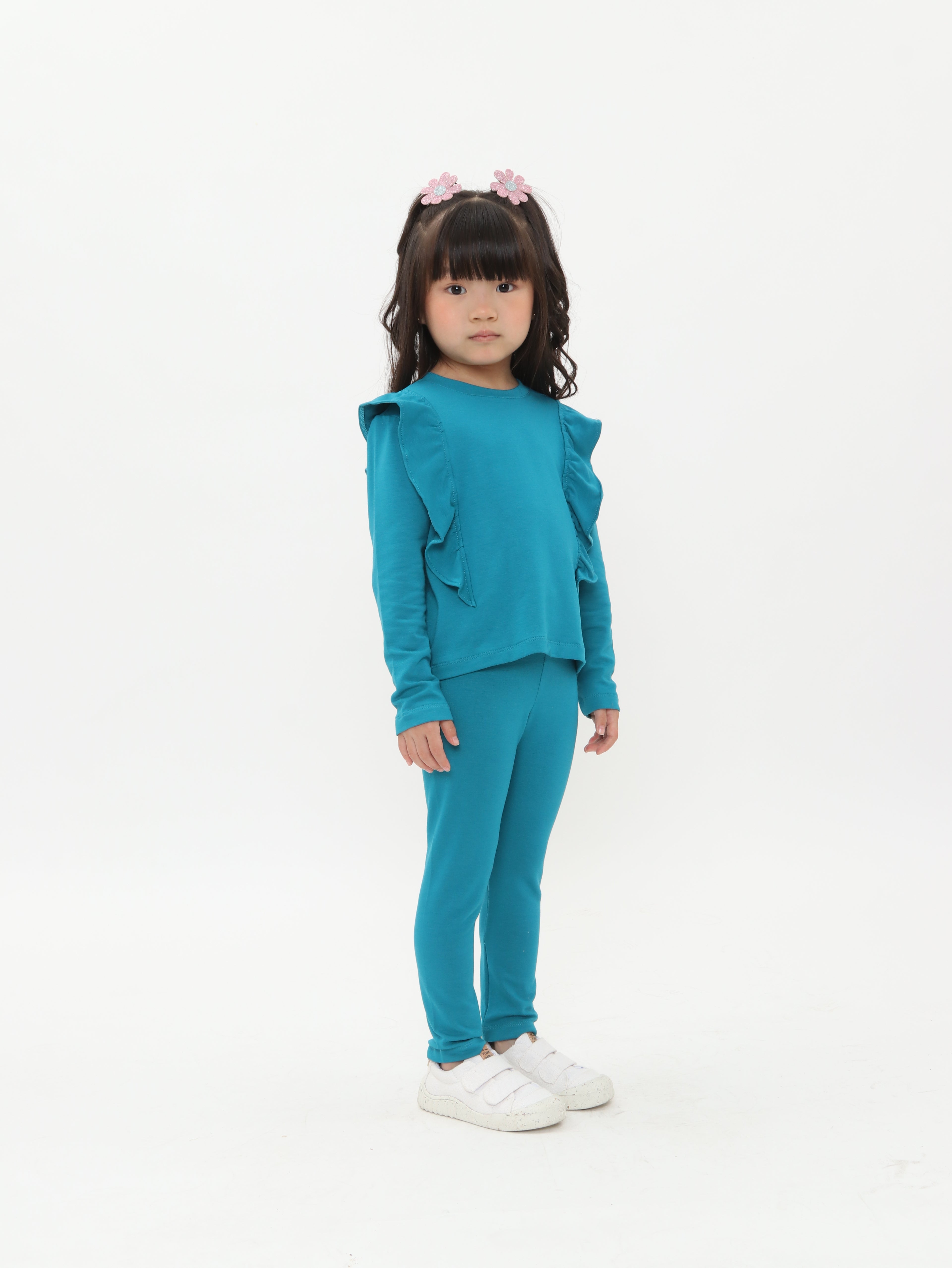 Conjunto Anastácia Azul Índigo Petit Môme