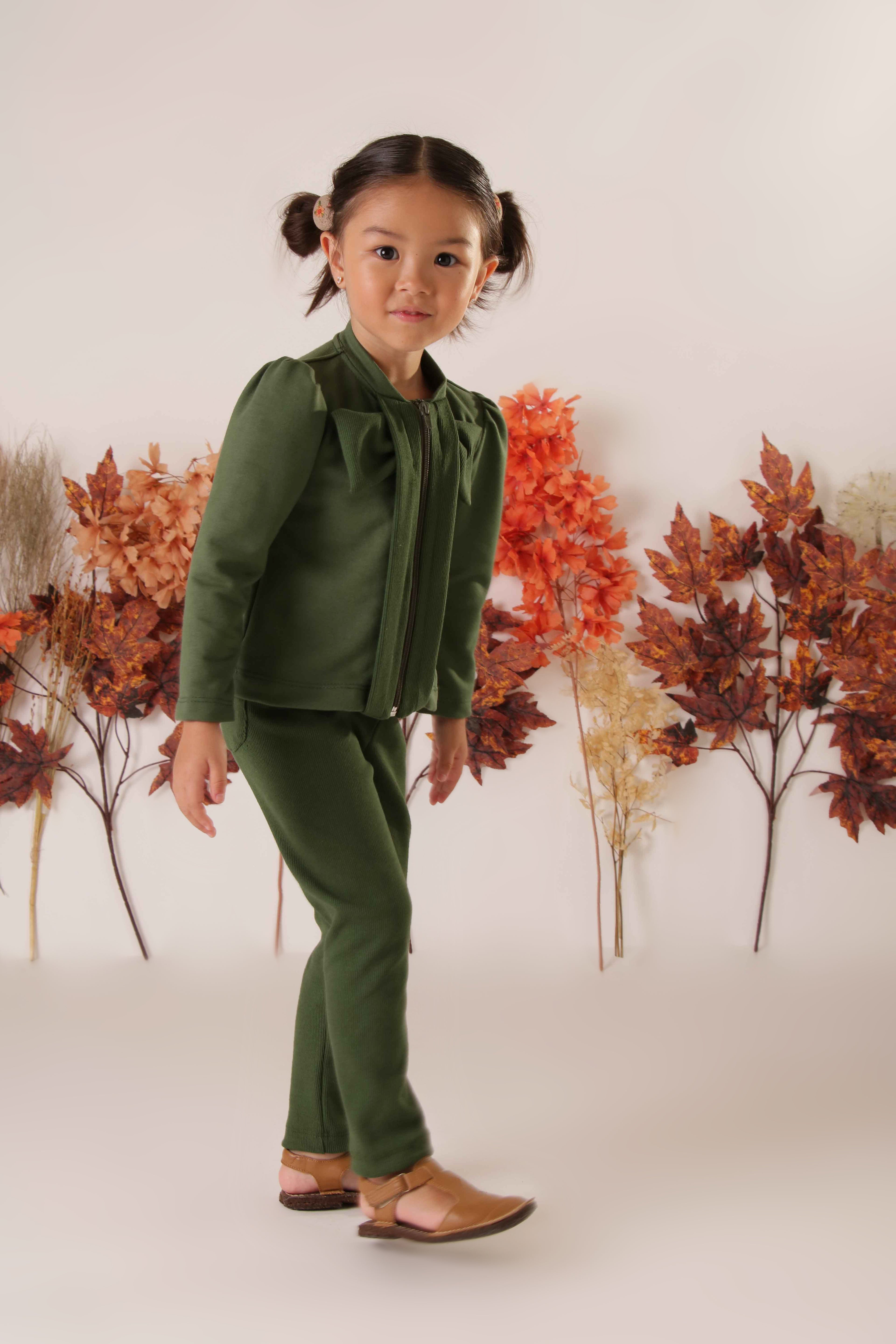 Conjunto Luiza Verde Petit Môme