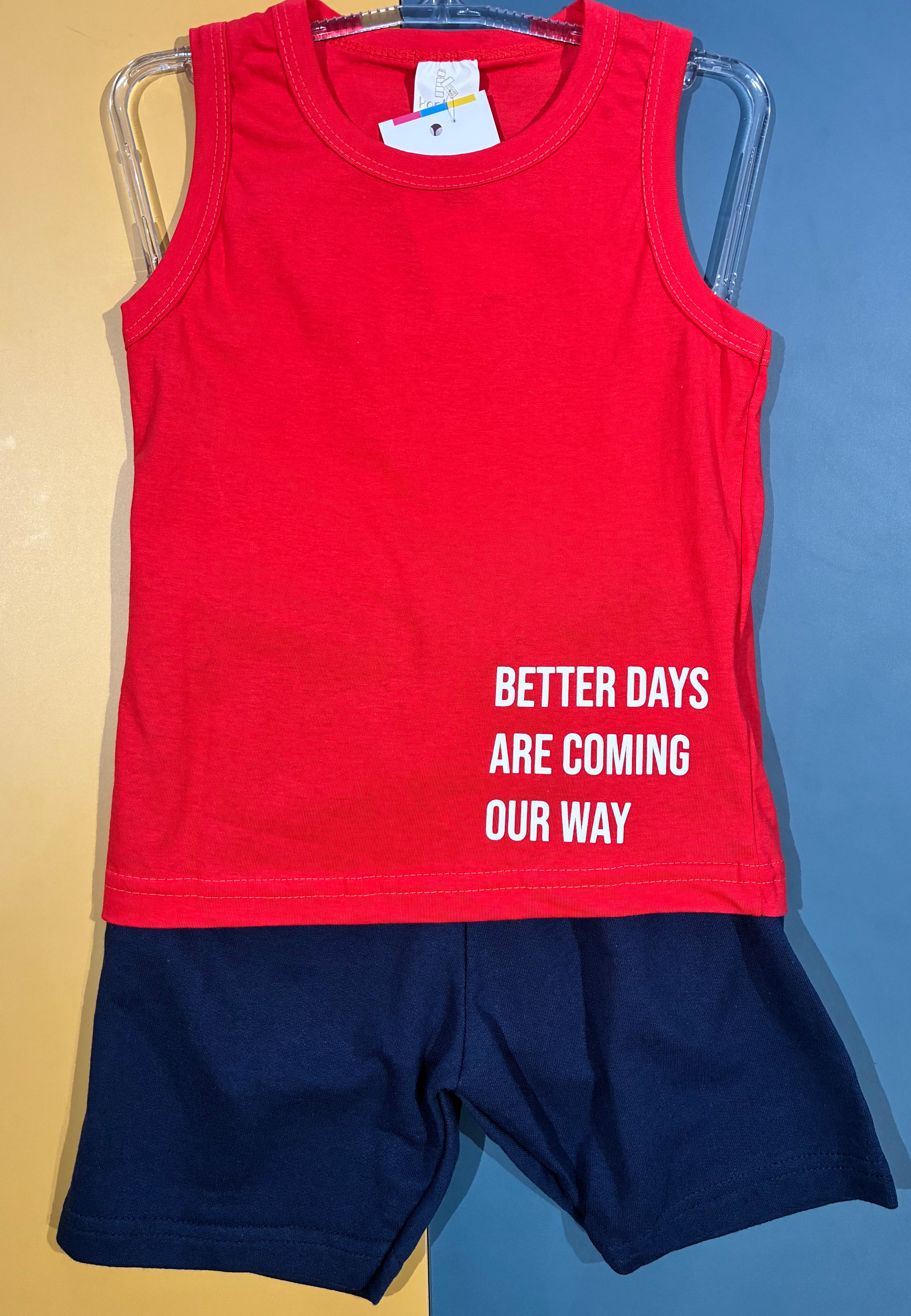 Conjunto Regata Better Days Kontrato