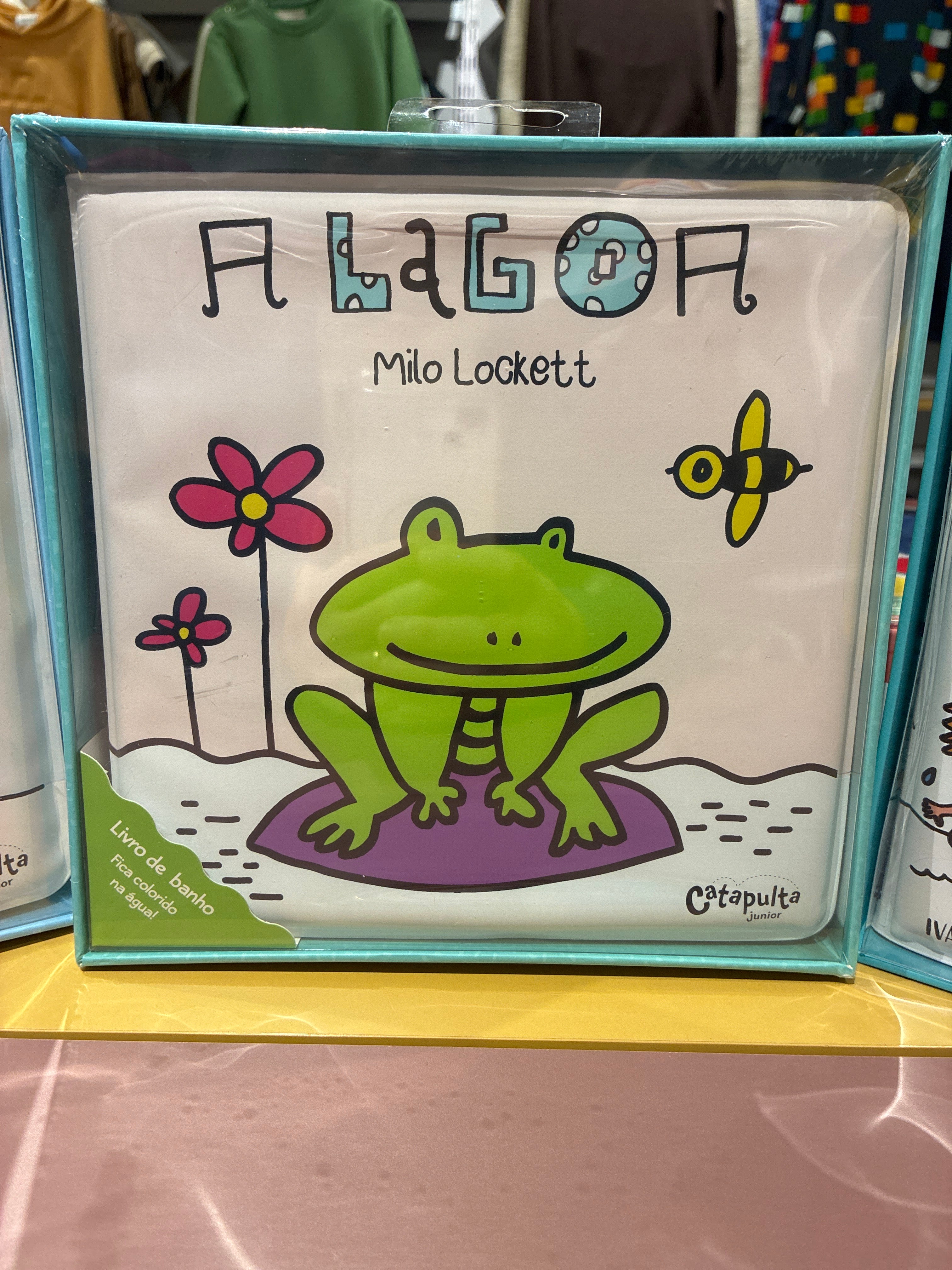 Livro de Banho que Colore quando Molha