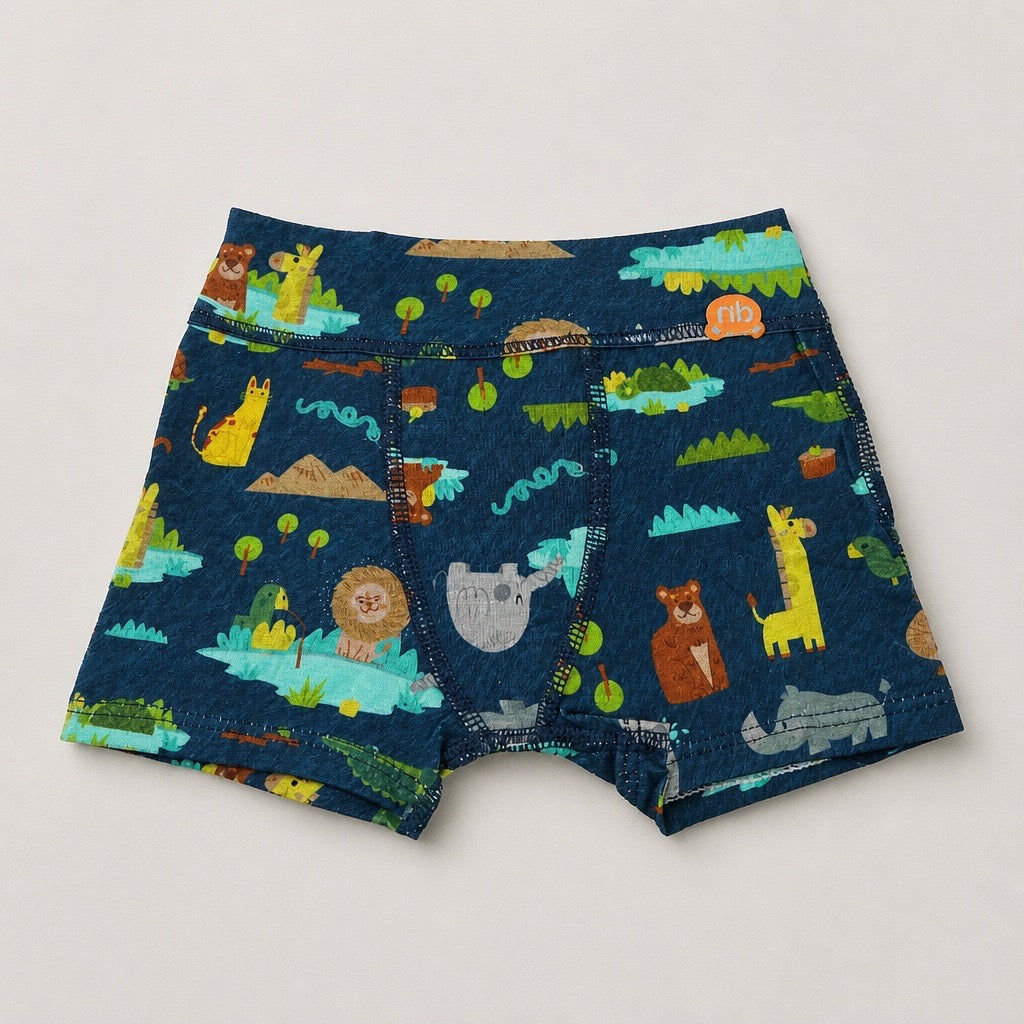 Cueca Boxer Infantil Estampada UpKiddy
