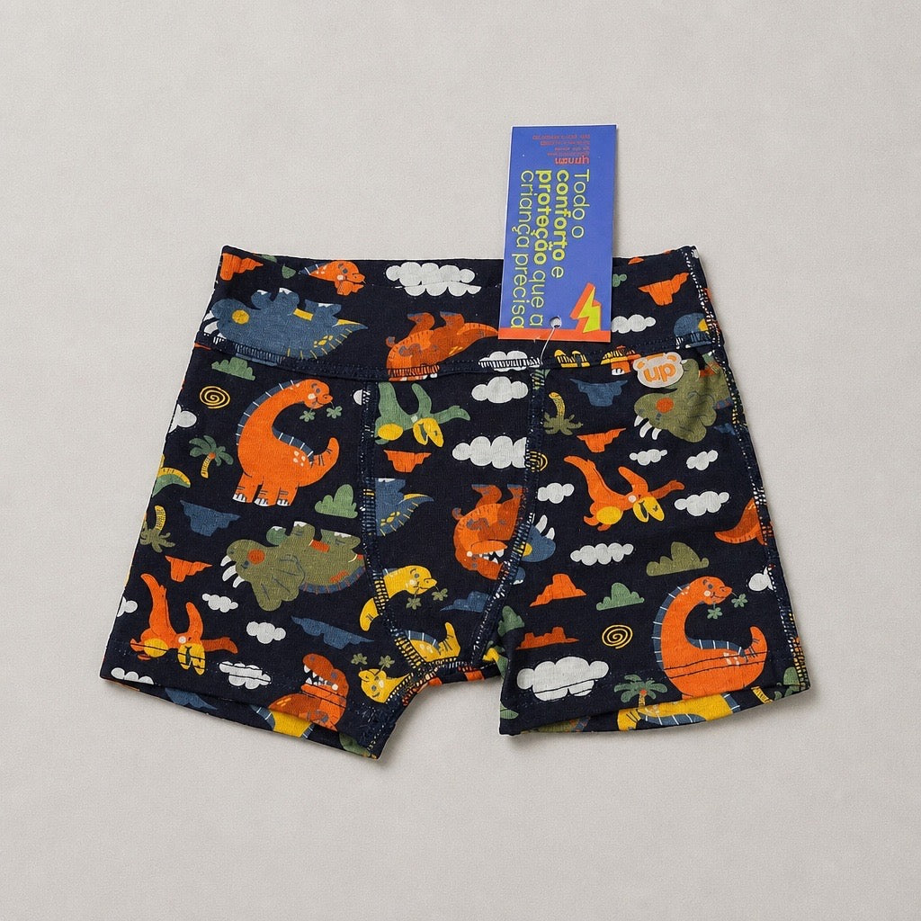 Cueca Boxer Infantil Estampada UpKiddy