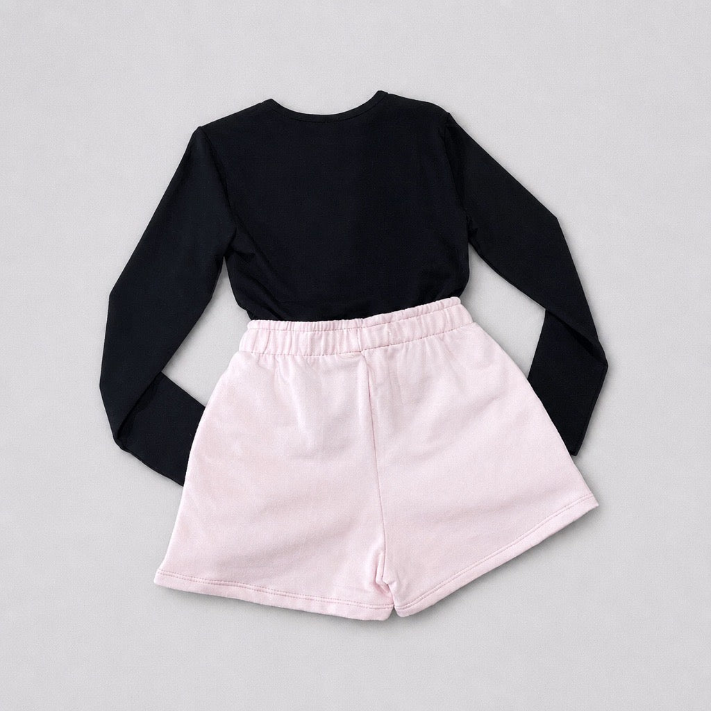 Conjunto Shorts Camiseta Longa Cinti