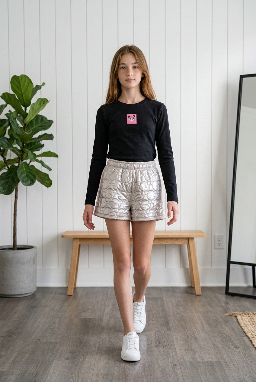Conjunto Shorts Camiseta Longa Cinti