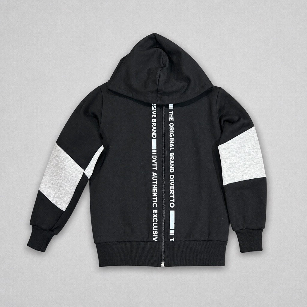 Conjunto em Moletom Peluciado Preto Divertto