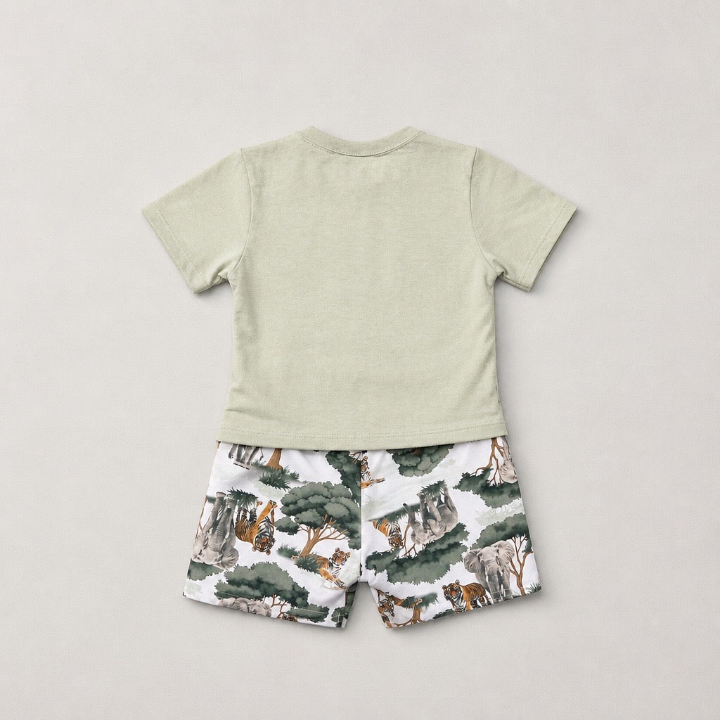 Conjunto Safari Verde Matcha Kyly
