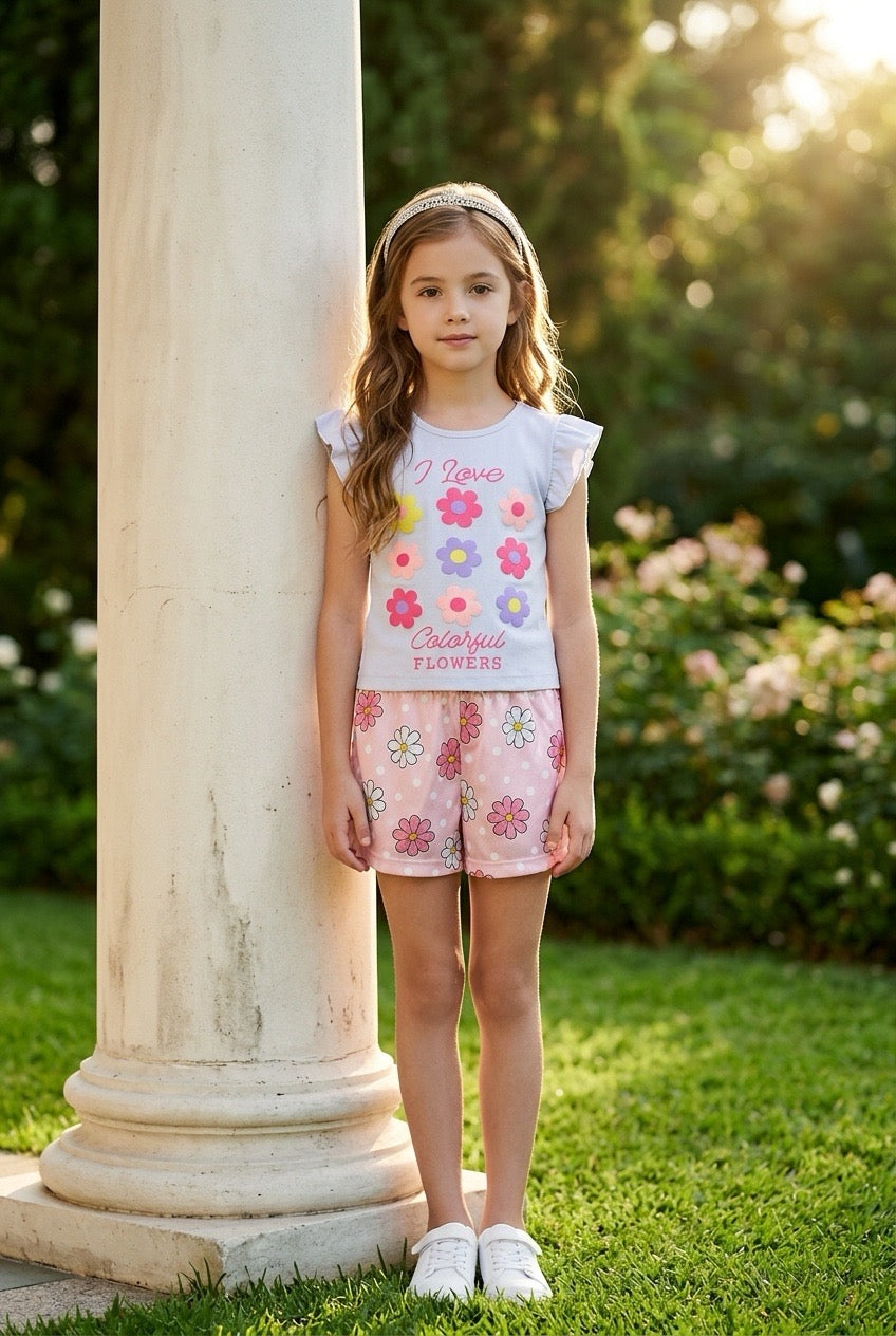 Conjunto Flowers Kontrato