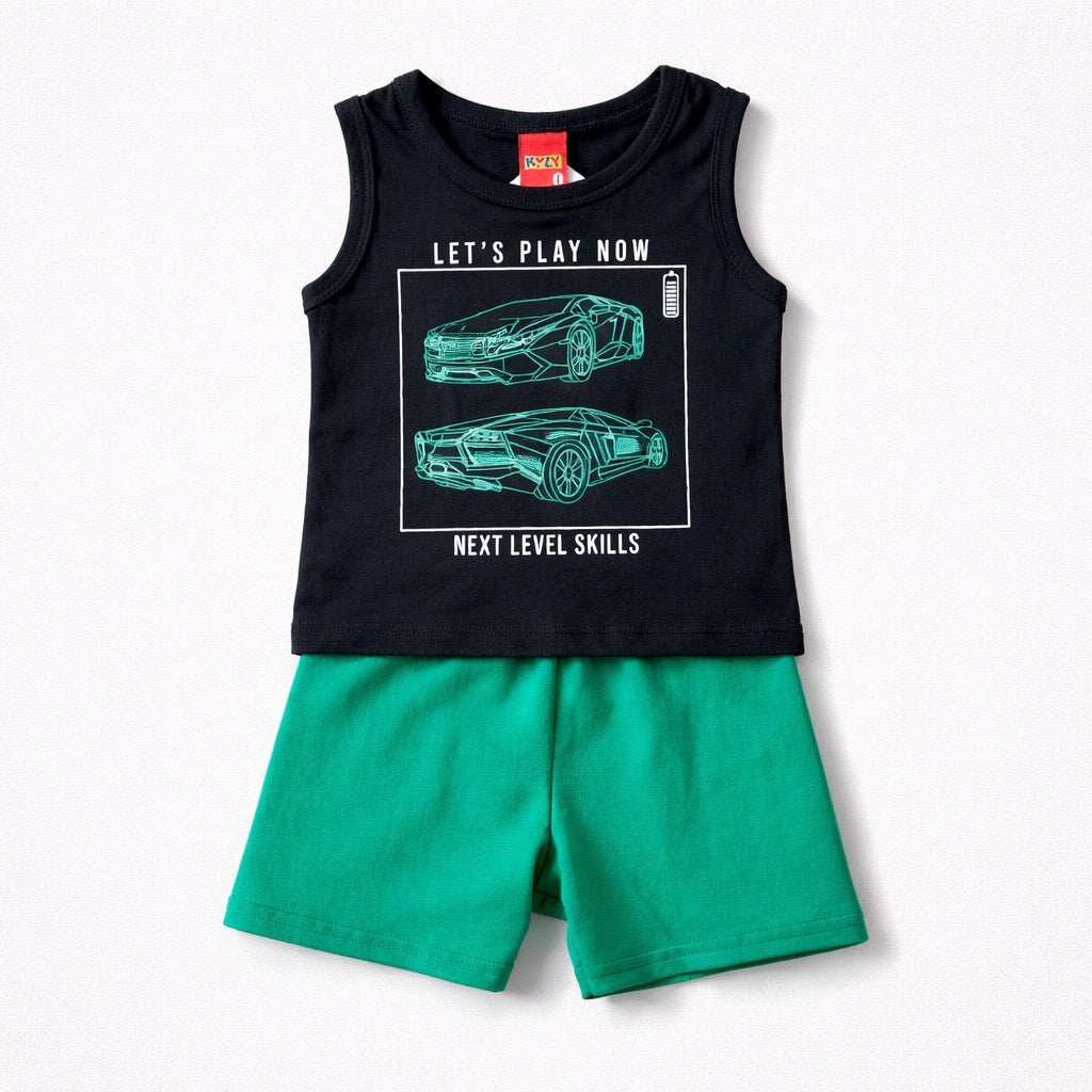 Conjunto Regata Carro Design Kyly