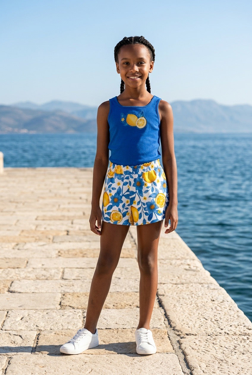 Conjunto Regata Siciliano Azul Kyly