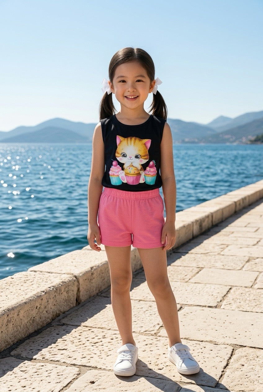 Conjunto Regata Doce Gatinha Kyly