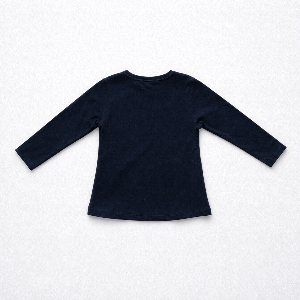 Camiseta Manga Longa Feminina Kiko e Kika