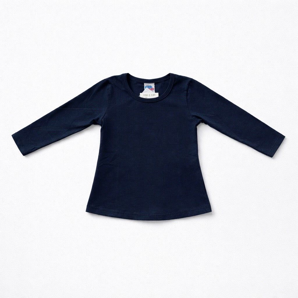 Camiseta Manga Longa Feminina Kiko e Kika