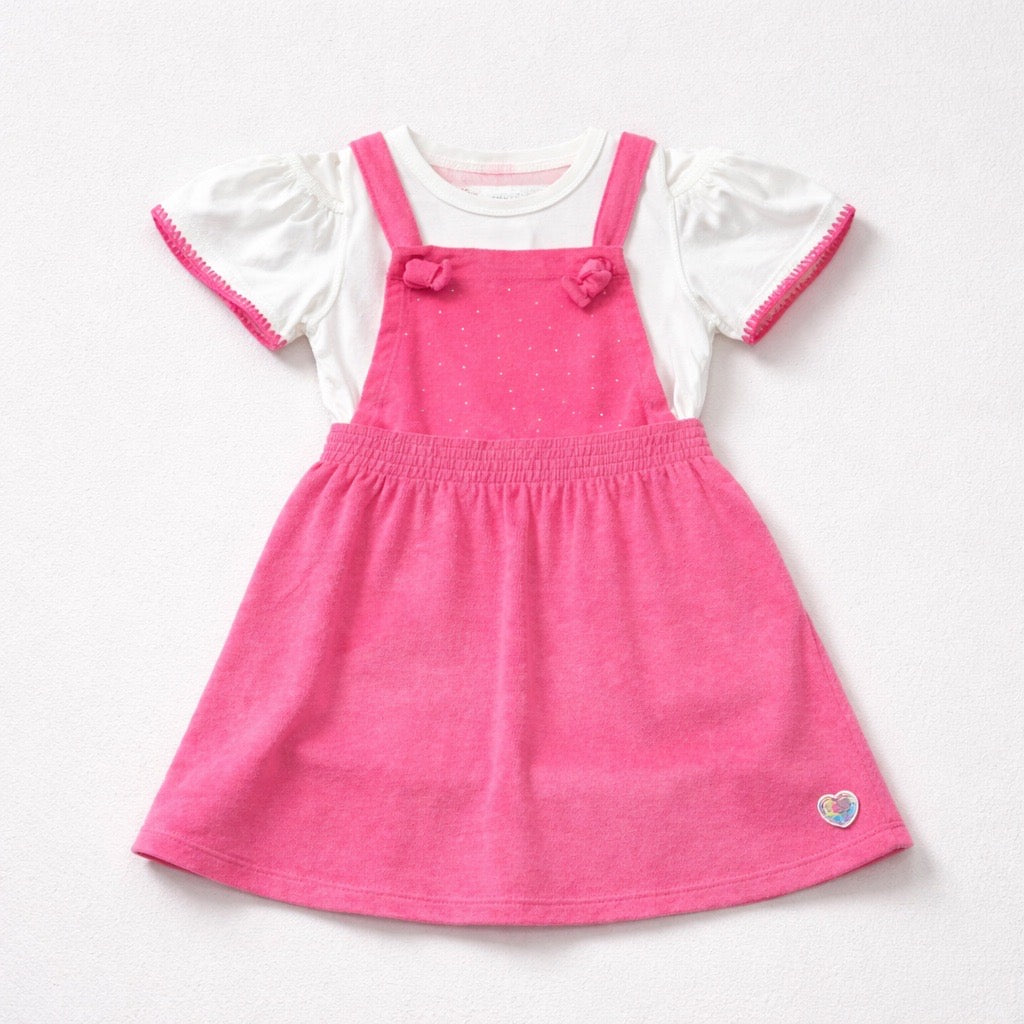 Conjunto de Blusa e Salopete Cinti
