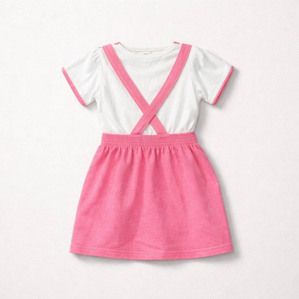 Conjunto de Blusa e Salopete Cinti