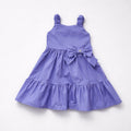 Vestido em Tricoline Roxo Kukie