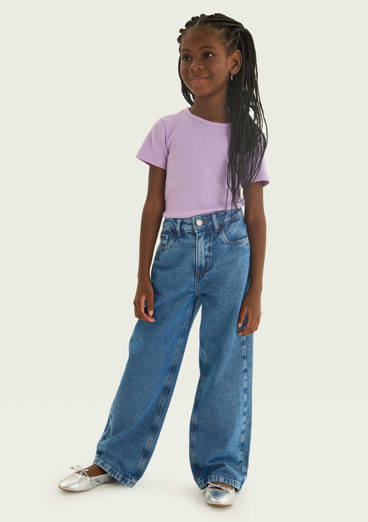 Calça Jeans Skater Fit Hering Kids