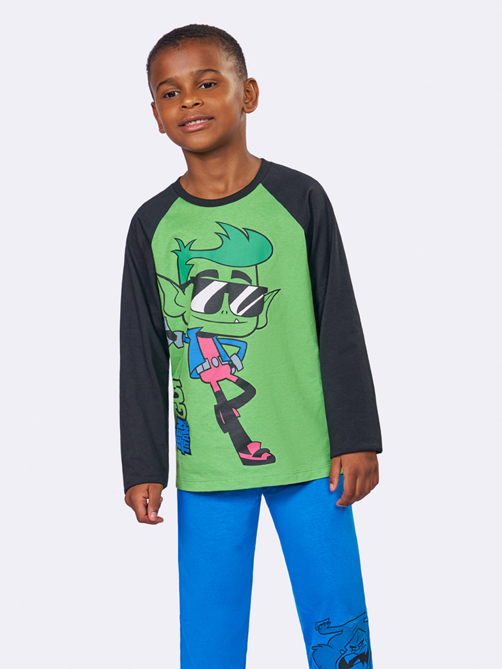 Pijama Manga Longa Infantil Mutano Veggi