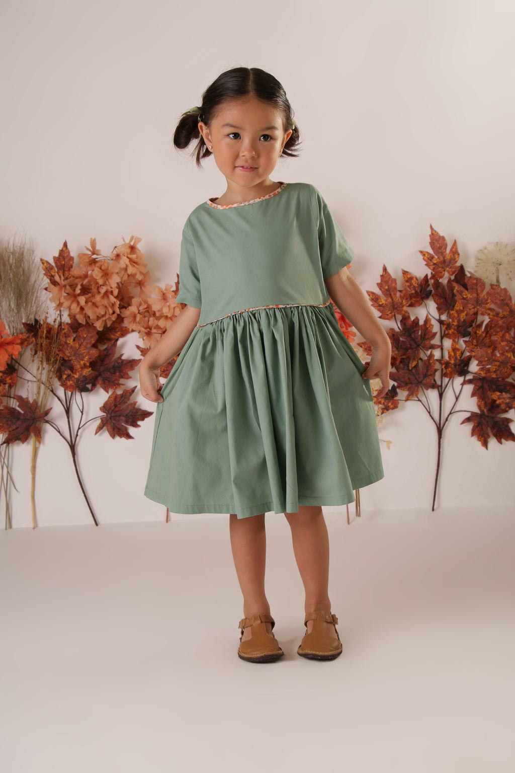 Vestido Malu Verde Petit Môme