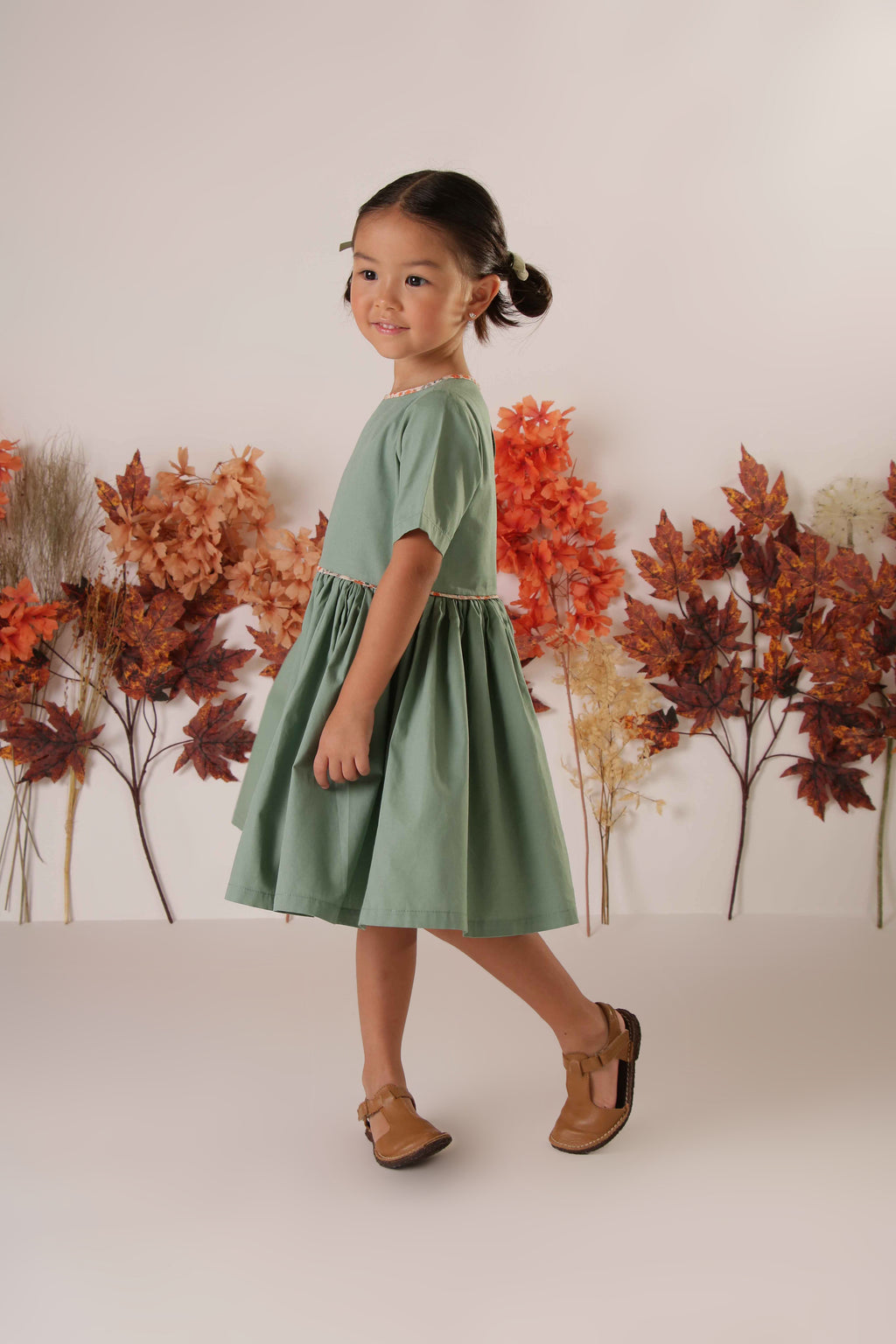 Vestido Malu Verde Petit Môme