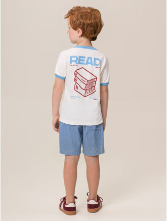 Camiseta Meia Malha Reading Bugbee
