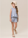 Conjunto Blusa e Shorts Praia Azul Plancton Bugbee