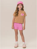 Conjunto Blusa e Shorts em Malha Best Friend Bugbee