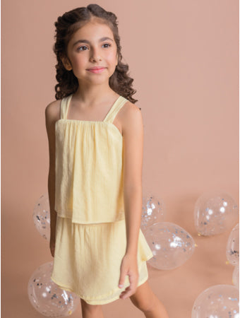 Conjunto Blusa e Saia Vanilla Bugbee